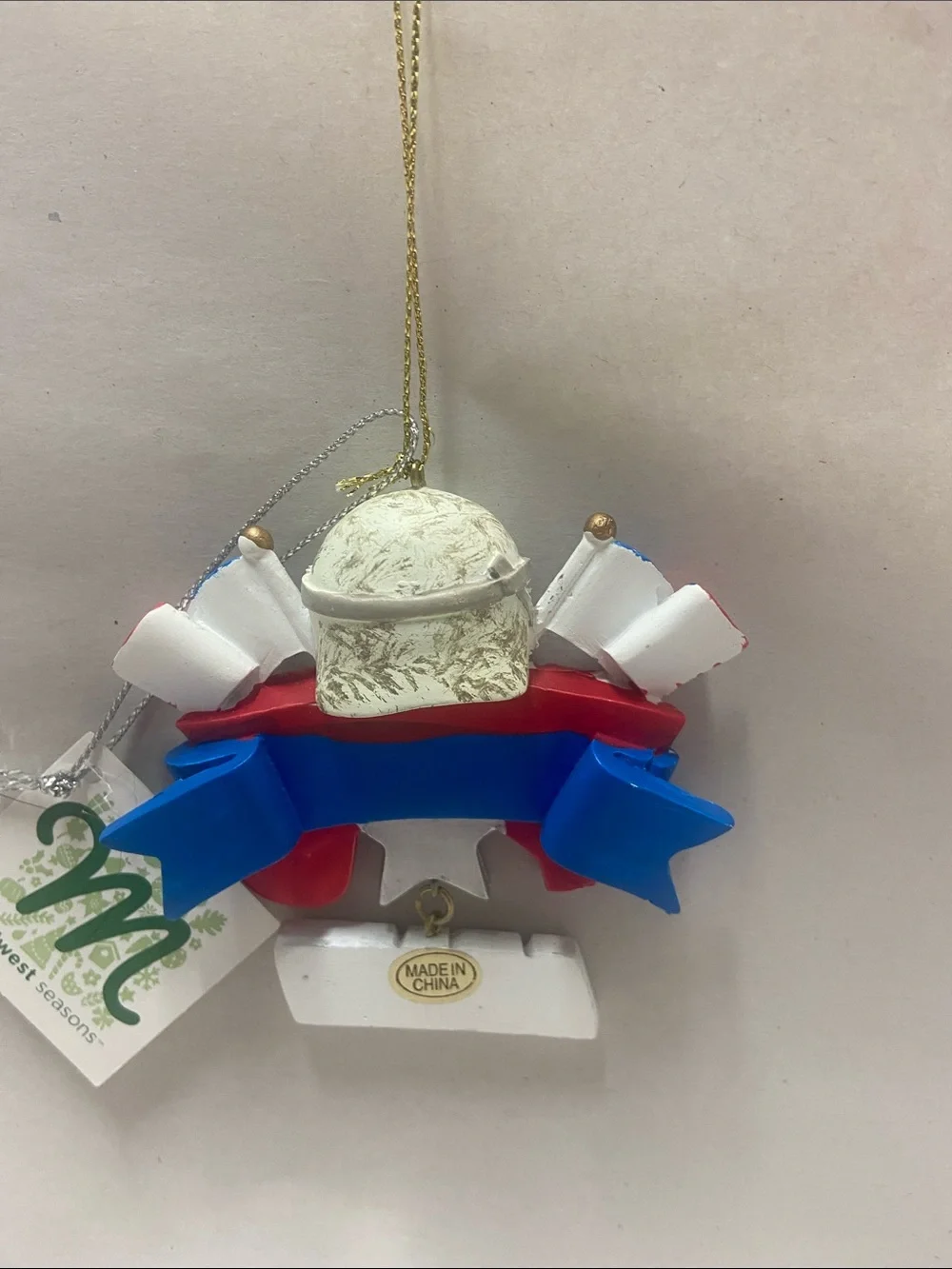 Thank You Army Patriotic Ornament - Red, White & Blue